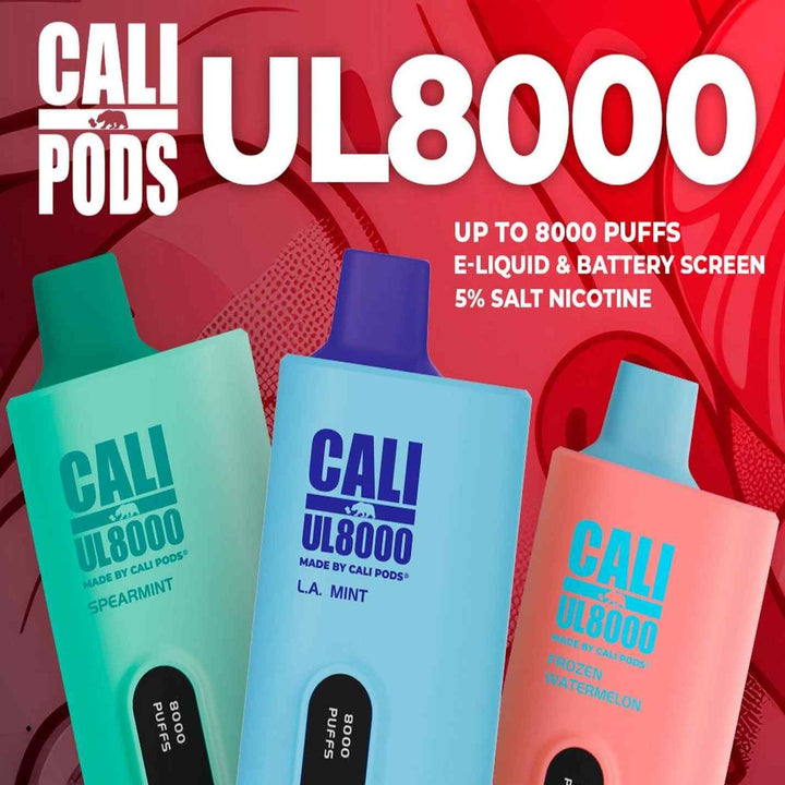 Cali UL8000 8,000 Puff Disposable - Dad Vape