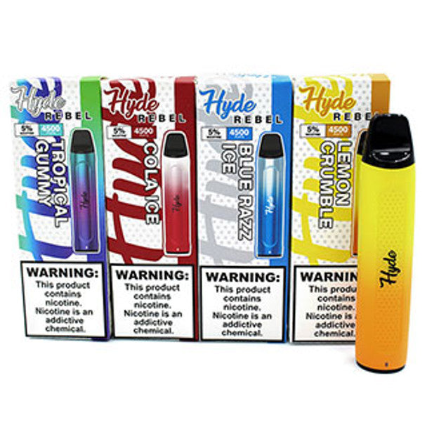 Hyde Rebel RECHARGE Disposable 4,500 Puffs - Dad Vape