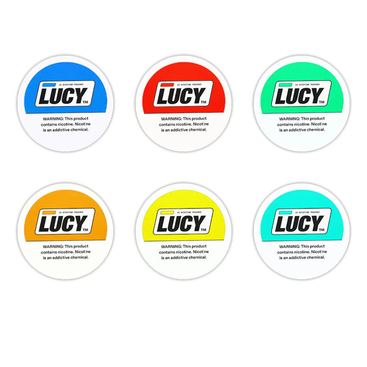 Lucy Nicotine Pouches 15 Count 5 Pack - Dad Vape