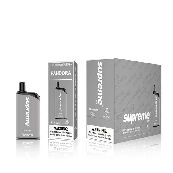 Supreme Pandora Disposable 5,500 Puffs - Dad Vape