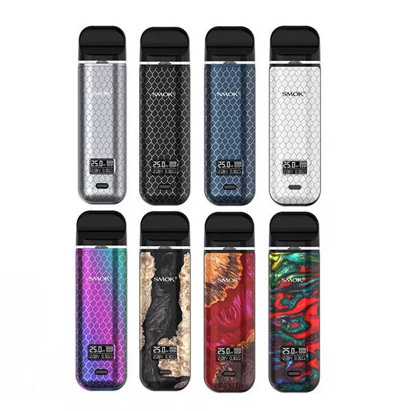 SMOK NOVO 4 Pod Kit 25W Blue Gray Cobra - Dad Vape