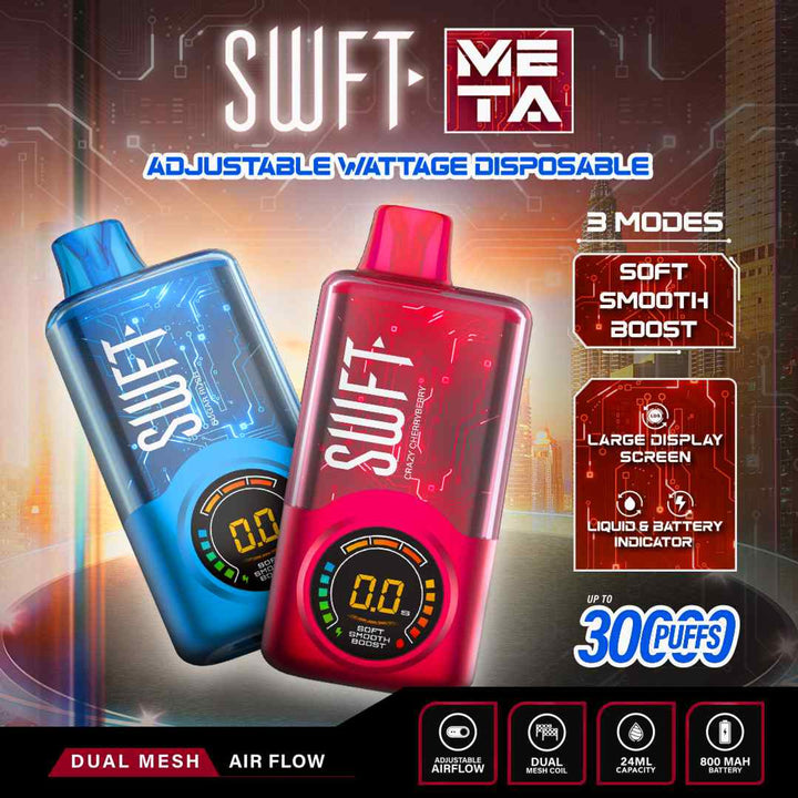 SWFT Meta 30,000 Puff Disposable - Dad Vape