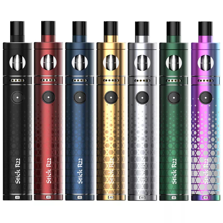 SMOK Stick R22 Vape Kit Matt Blue - Dad Vape