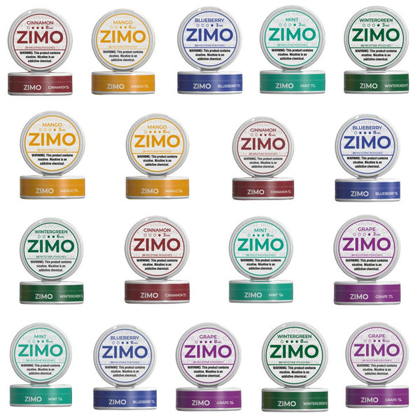 ZIMO Nicotine Pouches 3 Pack