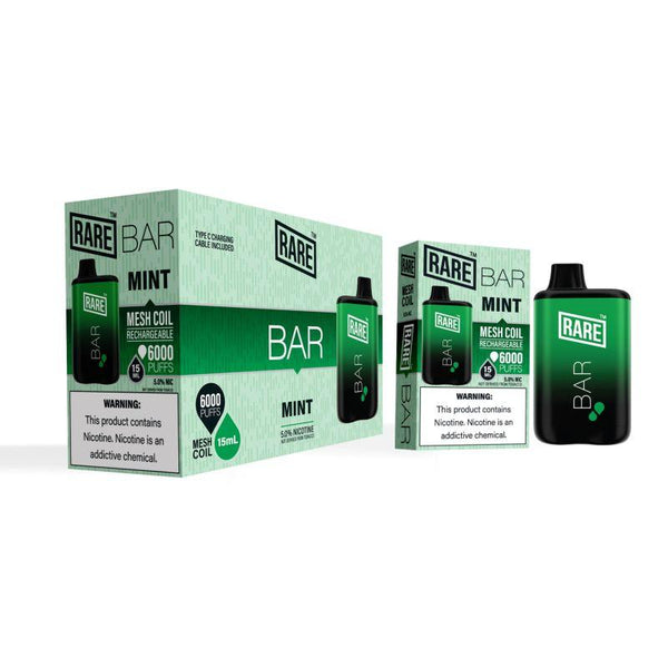 Rare Bar Disposable Vape 6,000 Puffs - Dad Vape